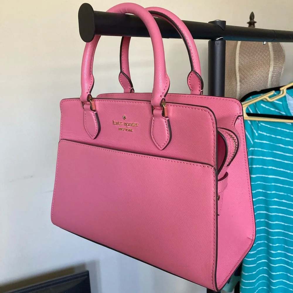 Kate Spade Pink Women's Bag NWOT.IncludesShoulderstrap. Barbie pink - Picture 12 of 13